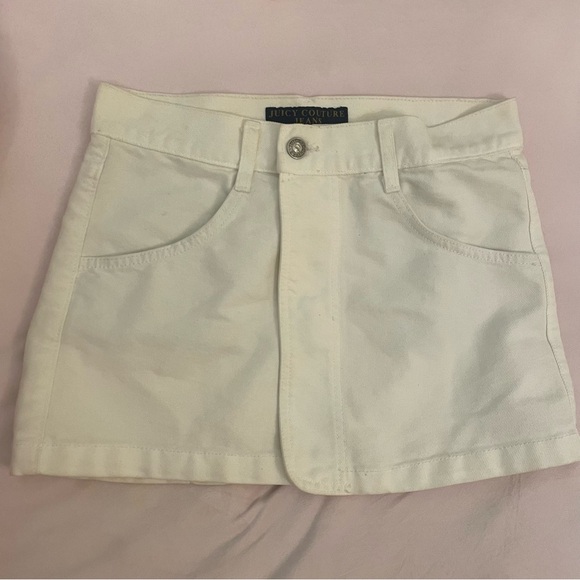 Juicy Couture Dresses & Skirts - white juicy couture skirt